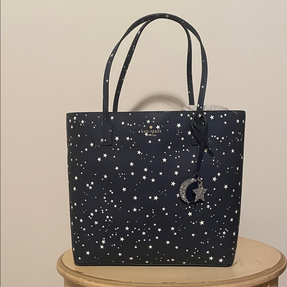 Kate Spade Grecia Midnight Starry Tote